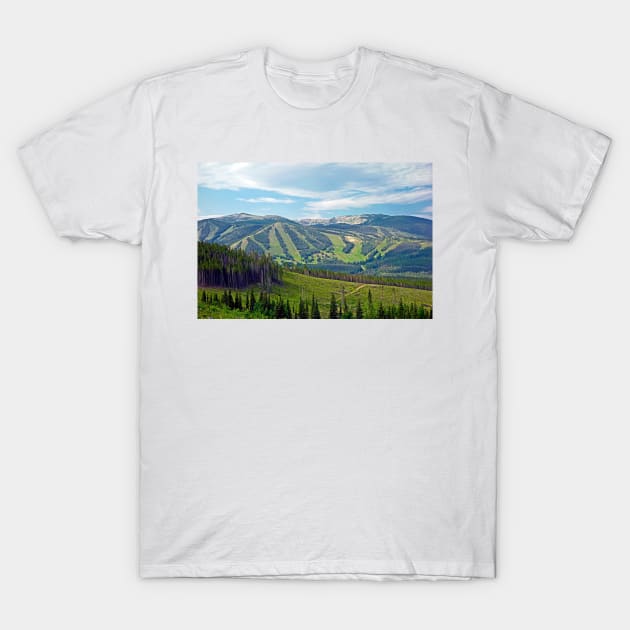 Winter Park from Corona Pass Road T-Shirt by bobmeyers